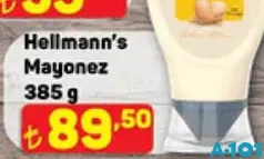 HELLMANN'S MAYONEZ 385 G HELLMANN'S MAYONEZ 385 G